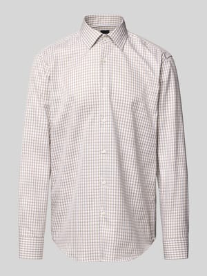 Regular Fit Businesshemd aus reiner Baumwolle Modell 'JOE' Shop The Look MANNEQUINE