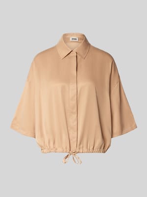 Relaxed Fit Bluse aus Modal-Mix Modell 'Lainay' Shop The Look MANNEQUINE