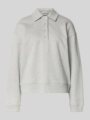 Bluza o kroju relaxed fit z kołnierzykiem polo Shop The Look MANNEQUINE