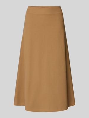 Midi-Rock aus Baumwoll-Mix Shop The Look MANNEQUINE