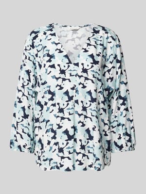 Blouse met all-over print Shop The Look MANNEQUINE