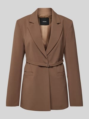 Blazer mit Taillengürtel Modell 'Nadeline' Shop The Look MANNEQUINE
