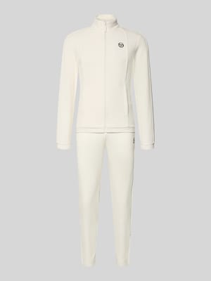 Slim Fit Tracksuit mit Logo-Stitching Modell 'Egeo' Shop The Look MANNEQUINE