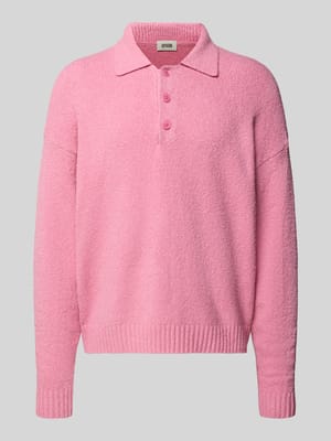 Strickpullover mit Polokragen Modell 'Bekket' Shop The Look MANNEQUINE