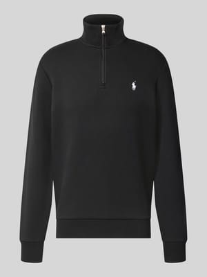 Regular Fit Troyer aus Baumwoll-Mix Shop The Look MANNEQUINE