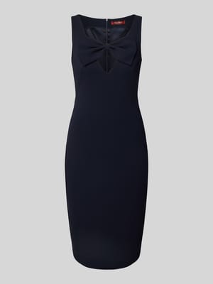 figurbetontes Cocktailkleid mit Schleife Modell 'ALFIERE' Shop The Look MANNEQUINE