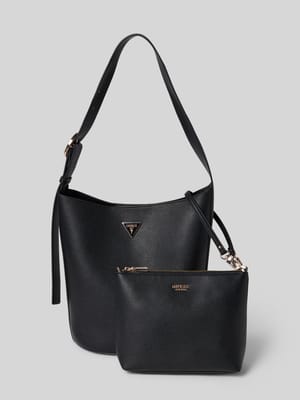 Tote Bag mit Label-Detail Shop The Look MANNEQUINE