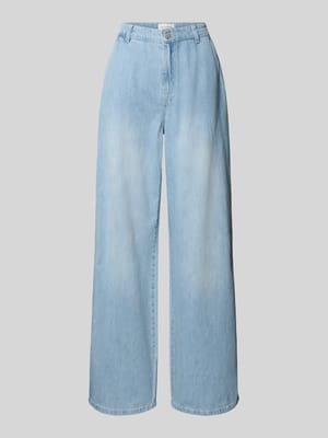 Wide Leg Jeans mit Eingrifftaschen Modell 'Ingrid Lis' Shop The Look MANNEQUINE