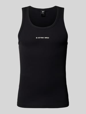 Tanktop mit Label-Print Shop The Look MANNEQUINE