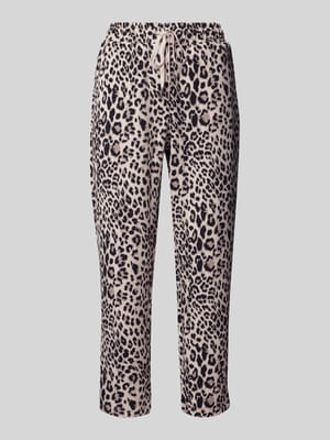 Sweatpants mit Animal-Print Shop The Look MANNEQUINE