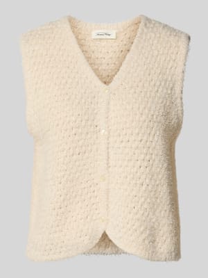 Strickjacke in Bouclé-Optik Modell 'CYANBAY' Shop The Look MANNEQUINE