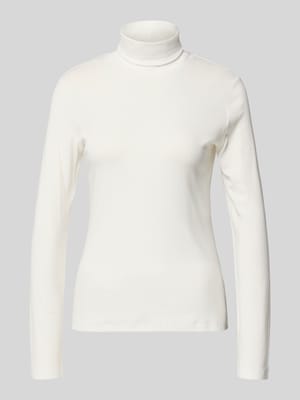 Regular fit shirt met lange mouwen van katoenmix met col Shop The Look MANNEQUINE