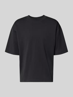 Relaxed Fit T-Shirt mit Rundhalsausschnitt Shop The Look MANNEQUINE
