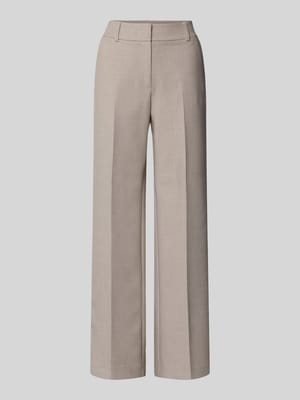 Wide Leg Stoffhose mit Viskose-Anteil Modell 'RITA' Shop The Look MANNEQUINE