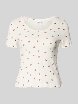 Pyjama-Oberteil mit Muschelsaum Shop The Look MANNEQUINE