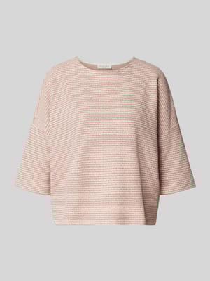 T-Shirt mit überschnittenen Schultern Shop The Look MANNEQUINE