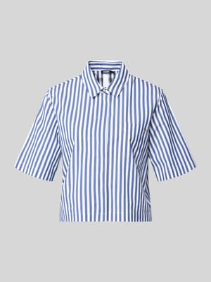 regular fit overhemdblouse met platte kraag model 'Bette' Shop The Look MANNEQUINE