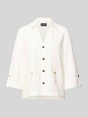 Regular Fit Kurzblazer mit Viskose-Anteil Shop The Look MANNEQUINE