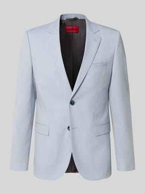 Super Slim Fit Anzugsakko aus Schurwoll-Mix Modell 'ARTI' Shop The Look MANNEQUINE