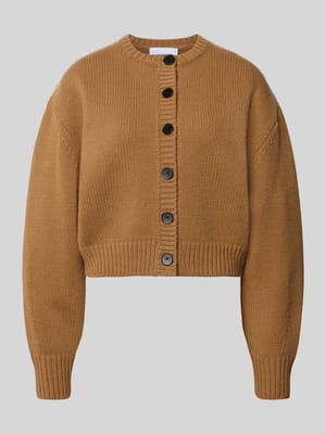 Knit cardigan van wol - curated by Viky Rader Shop The Look MANNEQUINE