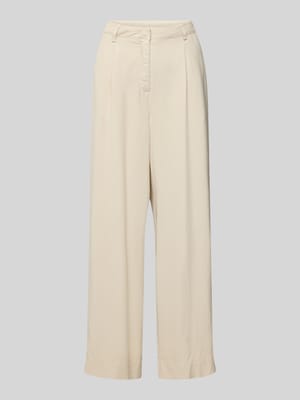Stoffhose mit französischen Eingrifftaschen Modell 'ADELINE' Shop The Look MANNEQUINE