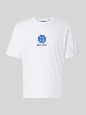 Regular Fit T-Shirt aus reiner Baumwolle Modell 'Nunarix' Shop The Look MANNEQUINE