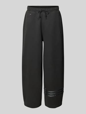 Loose Fit Sweatpants aus Baumwoll-Mix mit Logo-Stitching Shop The Look MANNEQUINE