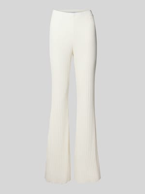 Flared Cut Hose mit elastischem Bund Modell 'Lyle' Shop The Look MANNEQUINE