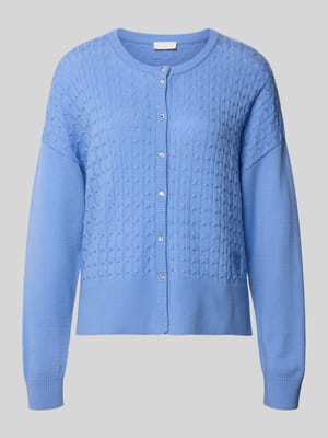 Strickjacke mit Knopfleiste Shop The Look MANNEQUINE