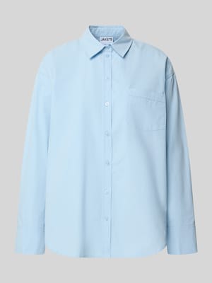 Relaxed Fit Bluse mit Brusttasche Shop The Look MANNEQUINE