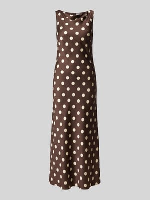 Dopasowana sukienka koktajlowa z dodatkiem wiskozy Shop The Look MANNEQUINE
