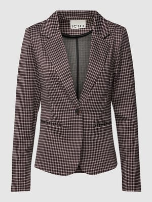 Blazer mit Karomuster Modell 'Kate' Shop The Look MANNEQUINE