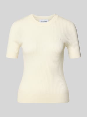Regular Fit Strick-Shirt aus reiner Wolle Shop The Look MANNEQUINE