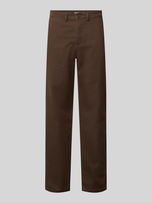 Straight Fit Chino aus Baumwoll-Mix Modell 'Miles' Shop The Look MANNEQUINE