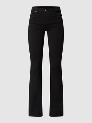 Super Skinny Fit Flared Cut Jeans mit Stretch-Anteil  Shop The Look MANNEQUINE