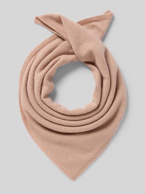 Kaschmirschal mit Paillettenbesatz Shop The Look MANNEQUINE