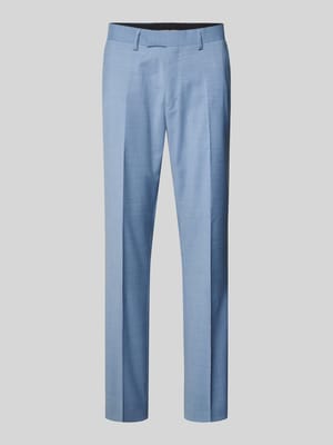 Straight Fit Anzughose mit Woll-Anteil Modell 'Tenuta' Shop The Look MANNEQUINE