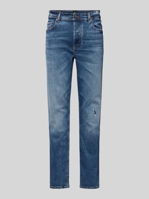 Tapered Fit Jeans im 5-Pocket-Design Modell 'TABER' Shop The Look MANNEQUINE