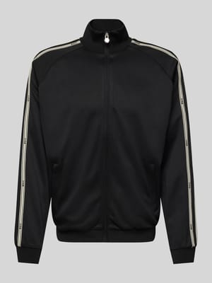 Trainingsjacke mit Stehkragen und Reißverschluss Shop The Look MANNEQUINE