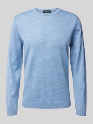 Strickpullover aus Schurwolle Modell 'ON SUMMER' Shop The Look MANNEQUINE