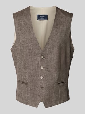 Gilet met paspelzakken Shop The Look MANNEQUINE