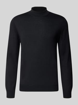 Regular Fit Turtleneck aus Woll-Mix Shop The Look MANNEQUINE