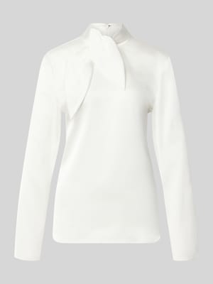 Regular Fit Bluse aus Satin Shop The Look MANNEQUINE