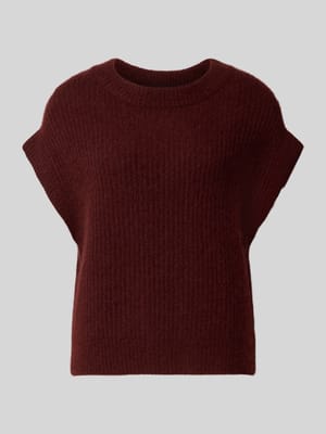 Bezrękawnik z dzianiny z mieszanki kaszmiru i bawełny Shop The Look MANNEQUINE