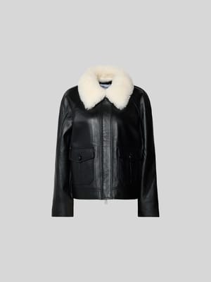 Regular Fit Jacke mit Umlegekragen Shop The Look MANNEQUINE