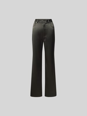 Flared Stoffhose mit 5-Pocket-Design Shop The Look MANNEQUINE
