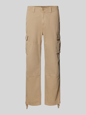 Cargohose mit Knopf- und Reißverschluss Modell 'JOHNSON' Shop The Look MANNEQUINE