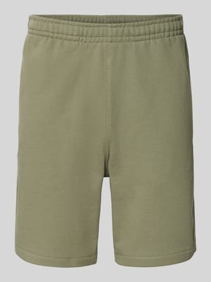 Regular Fit Sweatshorts aus reiner Baumwolle Shop The Look MANNEQUINE