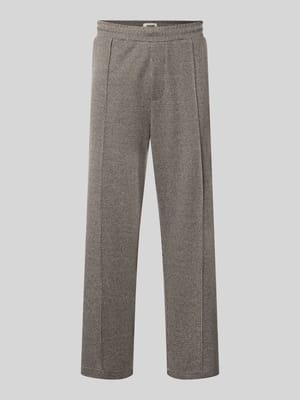 Straight Fit Stoffhose aus Baumwoll-Mix Shop The Look MANNEQUINE