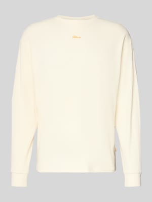 Longsleeve mit Label-Detail Shop The Look MANNEQUINE